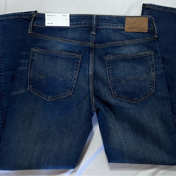 American Eagle Outfitters Men's Indigo Slim Jeans - Picture 4 of 6